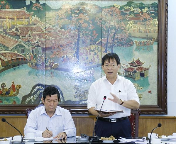 Đồng chí Phạm Anh Tuấn, Phó trưởng Ban Nội chính Trung ương phát biểu kết luận