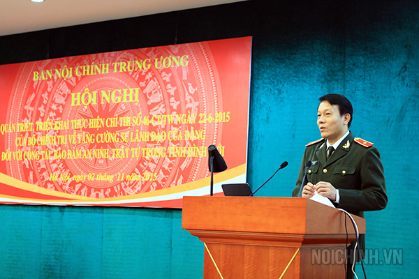 Thiếu tướng Lương Tam Quang, Phó Chánh Văn phòng Bộ Công an