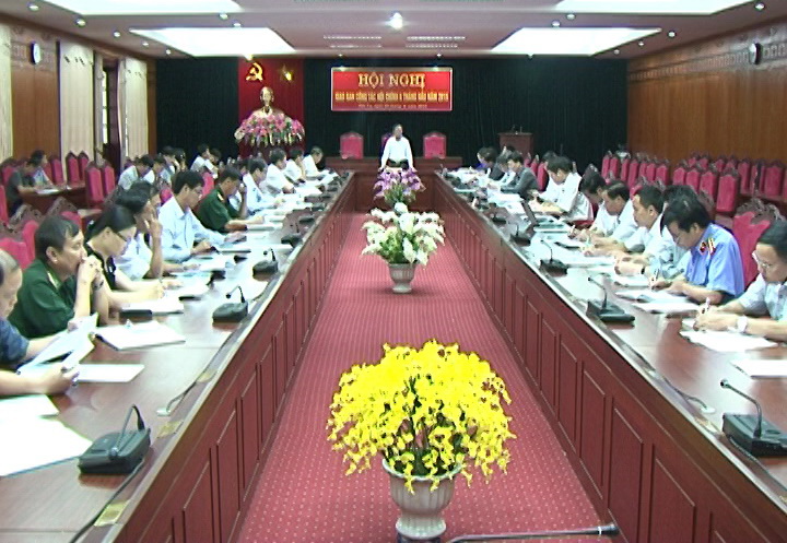 Một Hội nghị giao ban công tác nội chính của Tỉnh ủy Sơn La