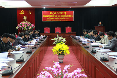 Một Hội nghị tổng kết và triển khai nhiệm vụ công tác nội chính tỉnh Sơn La