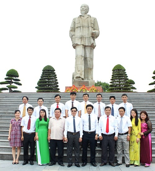 Tập thể cán bộ, công chức Ban Nội chính Tỉnh ủy Nghệ An