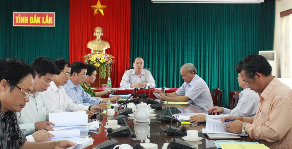 UBND tỉnh Đắk Lắk chỉ đạo tập trung đẩy mạnh thực hiện công tác rà soát văn bản QPPL trên địa bàn tỉnh