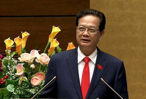 Thủ tướng Nguyễn Tấn Dũng trả lời chất vấn tại phiên chất vấn kỳ họp thứ 10, Quốc hội khóa XIII