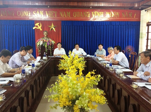 Ban Nội chính Tỉnh ủy Quảng Nam làm việc với Thị xã Điện Bàn về công tác nội chính và phòng, chống tham nhũng