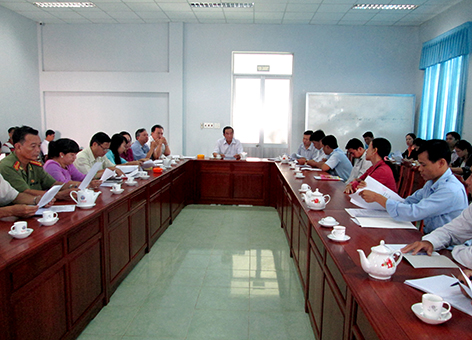 Ban Nội chính Tỉnh ủy Hậu Giang tham gia cùng các cơ quan chức năng đối thoại, giải quyết khiếu nại của các hộ dân thành phố Vị Thanh