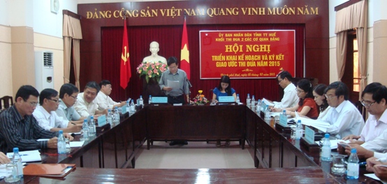 Một hội nghị do Ban Nội chính Tỉnh ủy Thừa Thiên Huế chủ trì