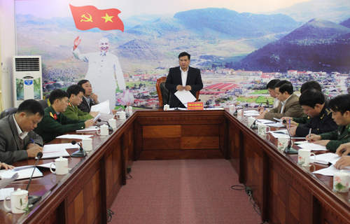 Hội nghị giao ban công tác nội chính Quý I của huyện Mèo Vạc, Hà Giang