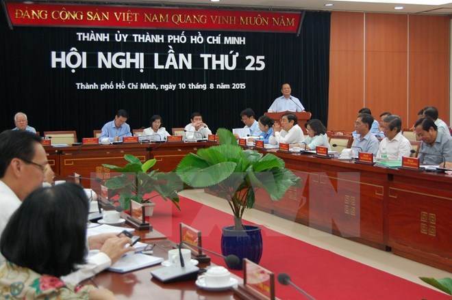 Một Hội nghị của Thành ủy Thành phố Hồ Chí Minh