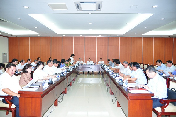 Ban Nội chính Thành ủy TP. Hồ Chí Minh công bố Kế hoạch kiểm tra công tác thi hành án dân sự năm 2016 tại Cục Thi hành án dân sự Thành phố
