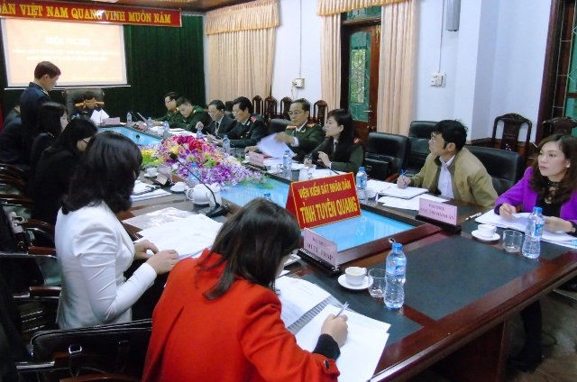 Một Hội nghị của Viện Kiểm sát nhân dân tỉnh Tuyên Quang