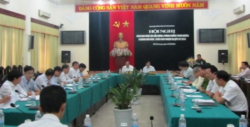 Một Hội nghị giao ban công tác nội chính và phòng, chống tham nhũng của tỉnh Hải Dương