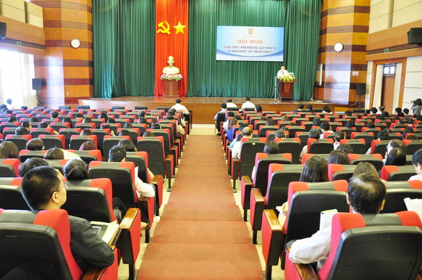 Hội nghị quán triệt, phổ biến Bộ luật Hình sự năm 2015 của Bộ Tư pháp