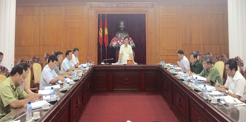 Hội nghị giao ban các cơ quan khối Nội chính tỉnh Lạng Sơn 6 tháng đầu năm 2016