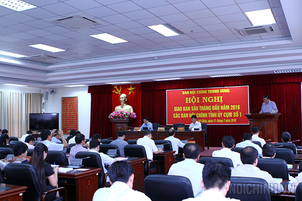Hội nghị giao ban 6 tháng đầu năm 2016 Cụm số 1 tại Lai Châu