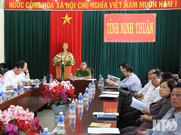 Hội nghị trực tuyến về Chiến lược quốc gia phòng, chống tội phạm tại Điểm cầu Ninh Thuận