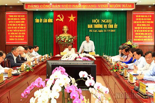 Đoàn công tác của Ban Chỉ đạo Trung ương về phòng, chống tham nhũng làm việc tại tỉnh Lâm Đồng