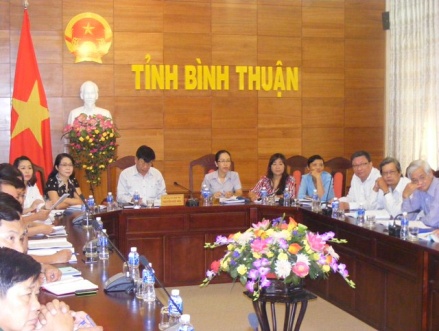 Hội nghị trực tuyến triển khai thi hành Bộ luật dân sự, Bộ luật tố tụng dân sự và Luật tố tụng hành chính năm 2015 tại điểm cầu tỉnh Bình Thuận 
