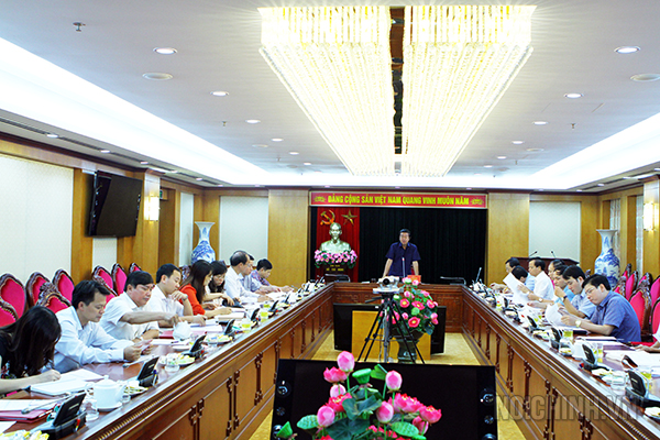 Ban Nội chính Trung ương tổ chức Hội nghị lấy ý kiến góp ý vào Dự thảo Luật PCTN (sửa đổi) 