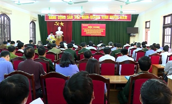 Hội nghị tập huấn công tác nội chính và phòng, chống tham nhũng do Ban Nội chính Tỉnh ủy Hưng Yên tổ chức
