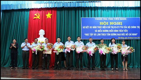 Một Hội nghị của Thanh tra tỉnh Tiền Giang