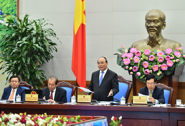 Thủ tướng Chính phủ Nguyễn Xuân Phúc chủ trì Hội nghị