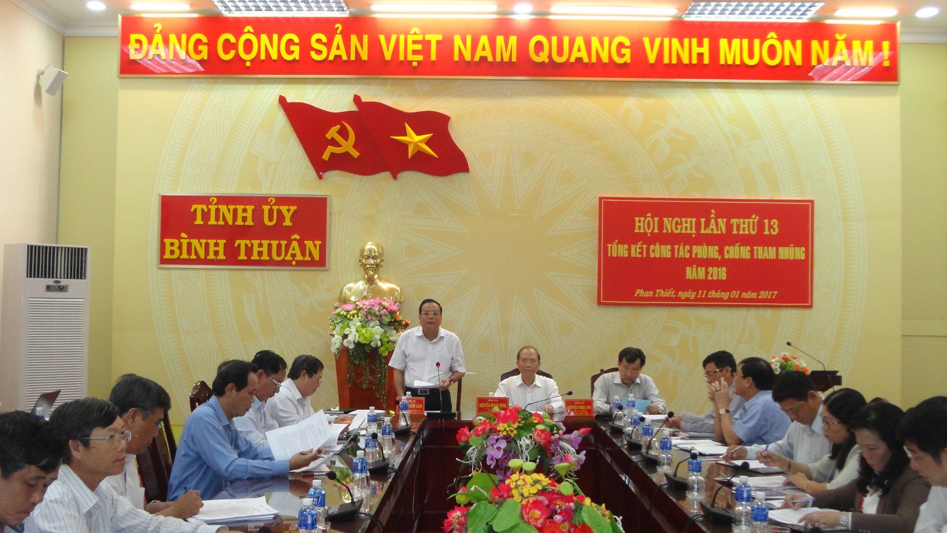 Hội nghị tổng kết công tác phòng, chống tham nhũng tỉnh Bình Thuận năm 2016