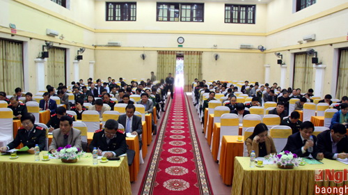 Hội nghị tổng kết công tác tiếp dân, giải quyết khiếu nại tố cáo, thanh tra, phòng, chống tham nhũng năm 2016 của Thanh tra tỉnh Nghệ An