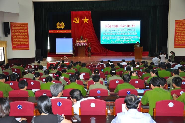 Một Hội nghị của Công an tỉnh Quảng Nam