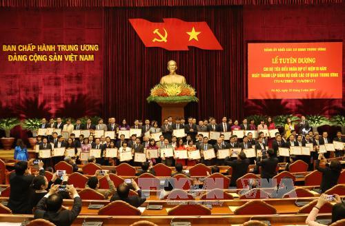 Đảng ủy Khối các cơ quan Trung ương tổ chức Lễ tuyên dương chi bộ tiêu biểu