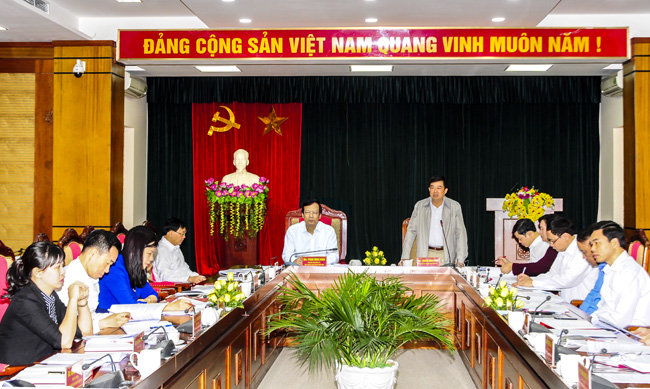 Một Hội nghị của Ban Thường vụ Tỉnh ủy Tuyên Quang
