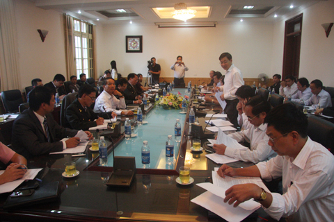  Đoàn công tác của Thanh tra Chính phủ làm việc với UBND tỉnh Hoà Bình