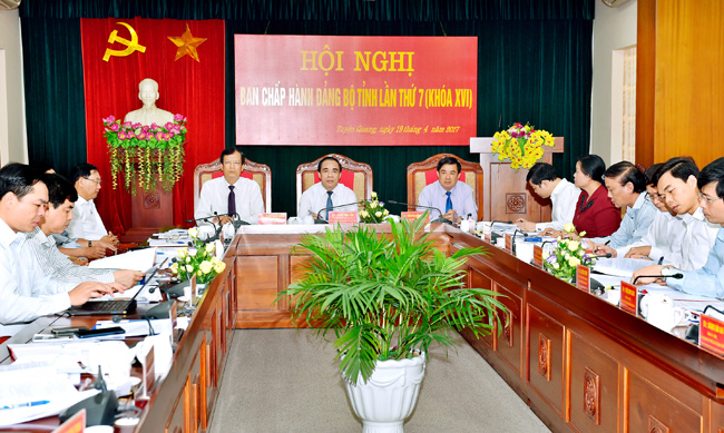 Một Hội nghị của Ban Thường vụ Tỉnh ủy Tuyên Quang