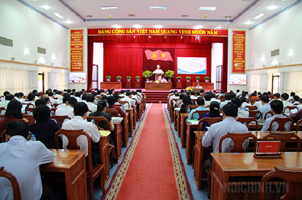 Hội nghị giao ban năm 2016 các ban nội chính tỉnh ủy, thành ủy khu vực phía Nam tổ chức tại Thành phố Cần Thơ