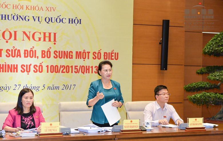 Chủ tịch Quốc hội Nguyễn Thị Kim Ngân phát biểu khai mạc Hội nghị   