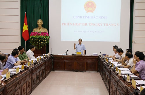 Một Hội nghị của Ủy ban nhân dân tỉnh Bắc Ninh