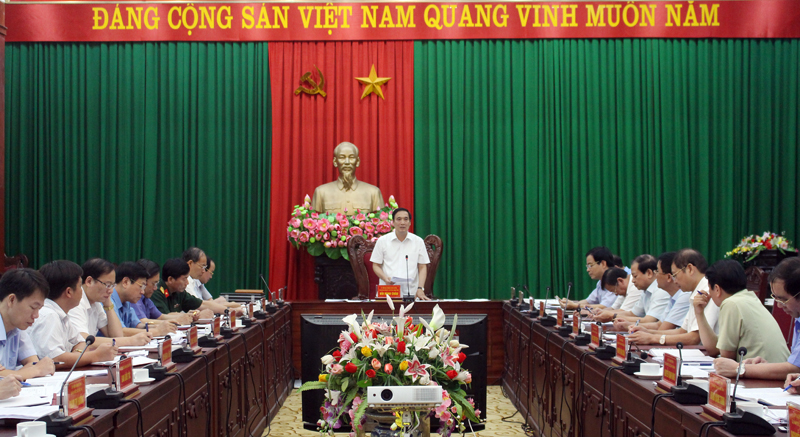 Một Hội nghị của Ủy ban nhân dân tỉnh Phú Thọ