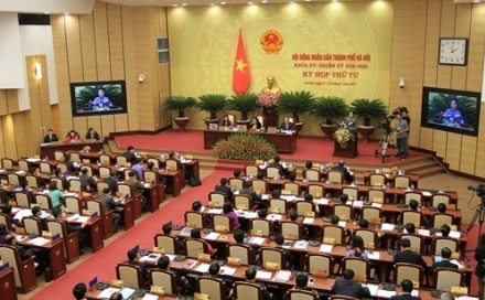 Kỳ họp Hội đồng nhân dân Thành phố Hà Nội 