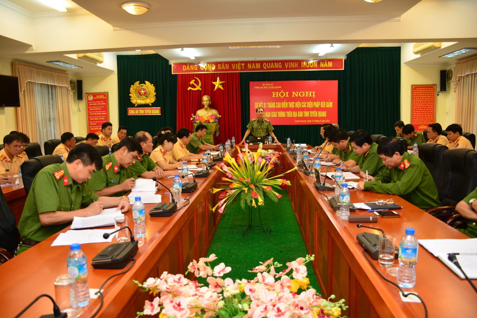 Một Hội nghị của Công an tỉnh Tuyên Quang