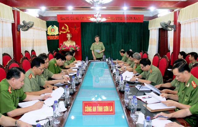 Công an tỉnh triển khai Kế hoạch bảo vệ các hoạt động“Năm đoàn kết, hữu nghị Việt Nam - Lào”tại tỉnh Sơn La