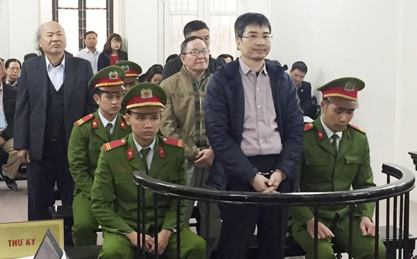 Bị cáo Giang Kim Đạt tại phiên Tòa xét xử sơ thẩm