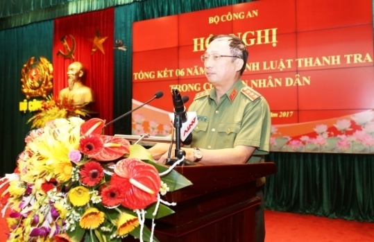 Thượng tướng Nguyễn Văn Thành, Ủy viên Trung ương Đảng, Thứ trưởng Bộ Công an chủ trì Hội nghị