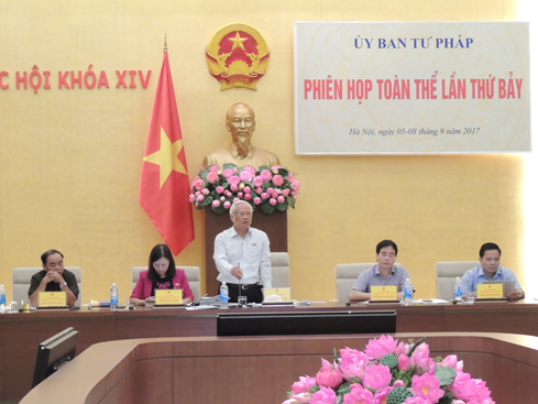 Phó Chủ tịch Quốc hội Uông Chu Lưu phát biểu tại Phiên họp