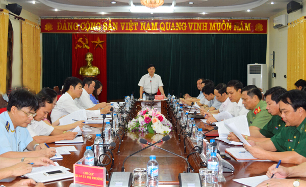 Hội nghị giao ban khối Nội chính tỉnh Nghệ An