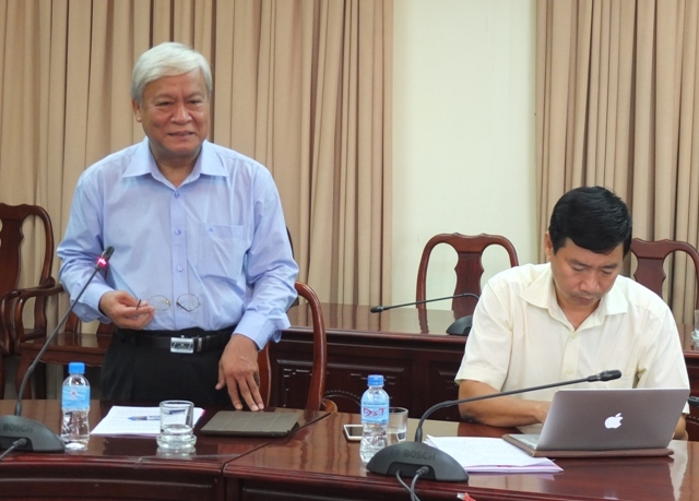 Đồng chí Nguyễn Tôn Hoàng, Phó Bí thư Thường trực Tỉnh ủy chủ trì hội nghị Sơ kết công tác nội chính và phòng, chống tham nhũng 9 tháng đầu năm 2017 tỉnh Đồng Tháp