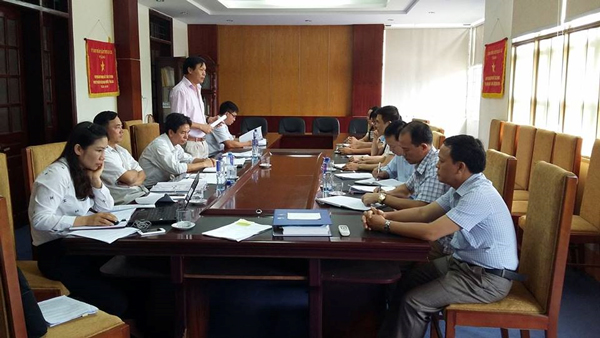 Đoàn công tác Ban Nội chính Tỉnh ủy Lào Cai kiểm tra việc lãnh đạo, chỉ đạo thực hiện công tác phòng, chống tham nhũng, lãng phí tại Đảng ủy Cục Thuế tỉnh Lào Cai (tháng 5-2017) 