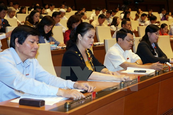 Quốc hội biểu quyết thông qua Nghị quyết về dự toán ngân sách nhà nước năm 2018