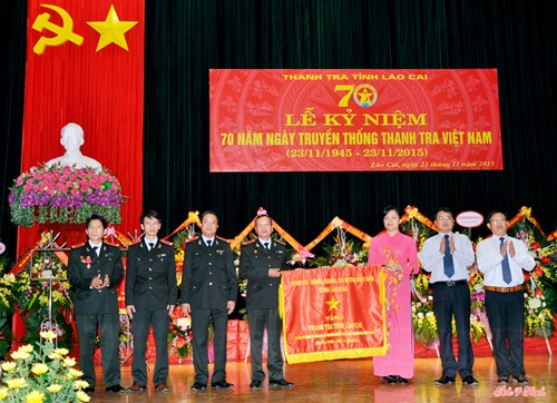 Thanh tra tỉnh Lào Cai kỷ niệm 70 năm thành lập ngành