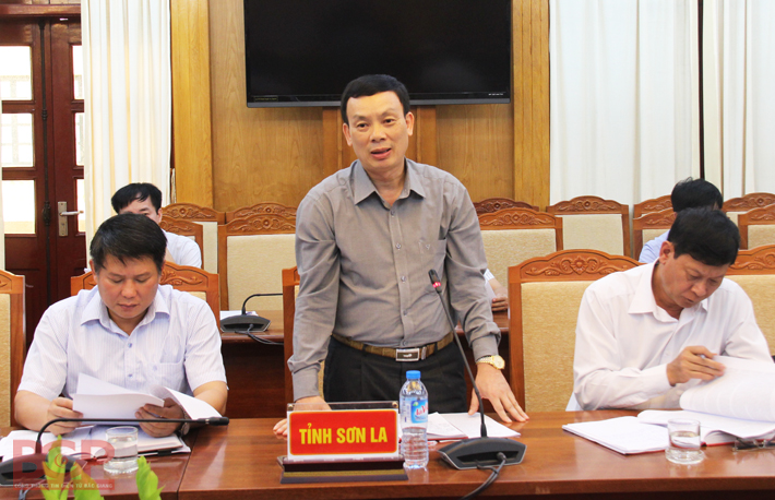 Đồng chí Lê Hồng Long, Ủy viên Ban Thường vụ Tỉnh ủy, Trưởng Ban Nội chính Tỉnh ủy Sơn La