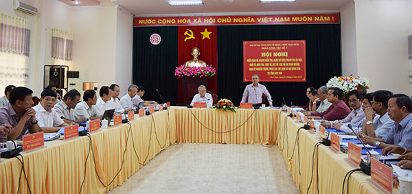 Đoàn công tác của Ban Chỉ đạo Trung ương về phòng, chống tham nhũng làm việc tại Kon Tum