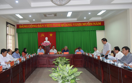 Hội nghị tổng kết công tác phòng, chống tham nhũng năm 2017 tỉnh Sóc Trăng